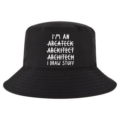 Funny Architect Art Wo Future Architecture Pun Lovers Cool Comfort Performance Bucket Hat