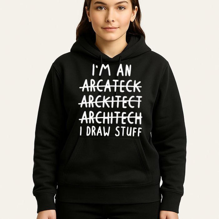 Funny Architect Art Wo Future Architecture Pun Lovers Hoodie
