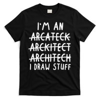 Funny Architect Art Wo Future Architecture Pun Lovers T-Shirt