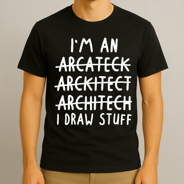 Funny Architect Art Wo Future Architecture Pun Lovers T-Shirt