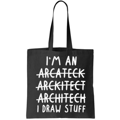 Funny Architect Art Wo Future Architecture Pun Lovers Bag