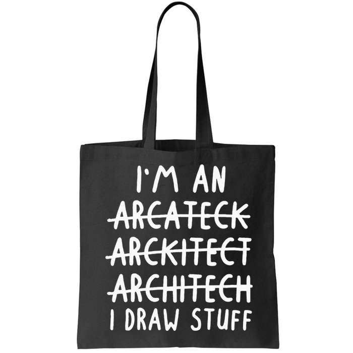Funny Architect Art Wo Future Architecture Pun Lovers Bag