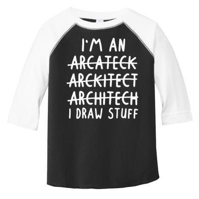 Funny Architect Art Wo Future Architecture Pun Lovers Toddler Fine Jersey T-Shirt