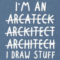 Funny Architect Art Wo Future Architecture Pun Lovers Garment-Dyed Sweatshirt