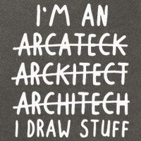 Funny Architect Art Wo Future Architecture Pun Lovers Cotton Canvas Backpack