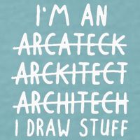 Funny Architect Art Wo Future Architecture Pun Lovers Sueded Cloud Jersey T-Shirt