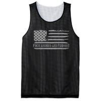 Fuck Around And Find Out American Flag 4th Of July Fafo Mesh Reversible Basketball Jersey Tank