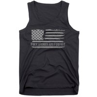 Fuck Around And Find Out American Flag 4th Of July Fafo Tank Top