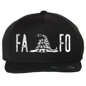 Fuck Around And Find Out Fafo Wool Snapback Cap