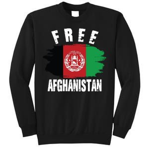 Free Afghanistan AFG Flag Sweatshirt