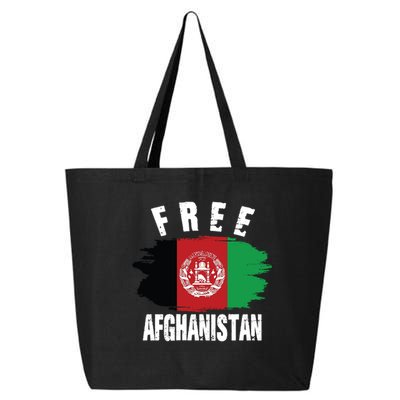 Free Afghanistan AFG Flag 25L Jumbo Tote