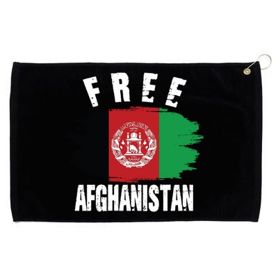 Free Afghanistan AFG Flag Grommeted Golf Towel