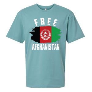 Free Afghanistan AFG Flag Sueded Cloud Jersey T-Shirt