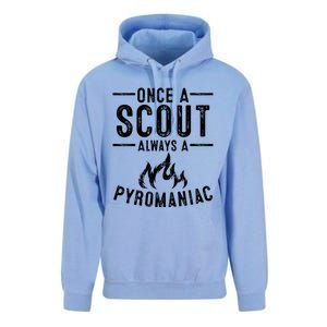 Funny Always A Pyroiac Cool Scout Gift Unisex Surf Hoodie