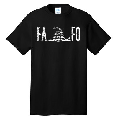 Fuck Around And Find Out FAFO F Around And Find Out Tall T-Shirt