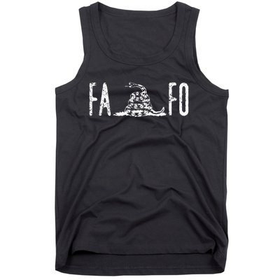 Fuck Around And Find Out FAFO F Around And Find Out Tank Top