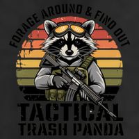 Forage Around And Find Out Tactical Trash Panda Funny Raccoon Meaningful Gift 11oz C Handle Ceramic Mug