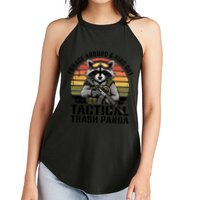 Forage Around And Find Out Tactical Trash Panda Funny Raccoon Meaningful Gift Women's Perfect Tri Rocker Tank