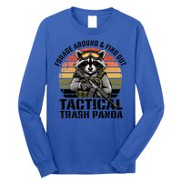 Forage Around And Find Out Tactical Trash Panda Funny Raccoon Meaningful Gift Long Sleeve Shirt