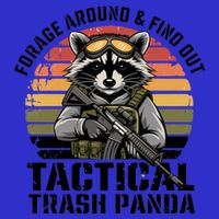 Forage Around And Find Out Tactical Trash Panda Funny Raccoon Meaningful Gift 16 in Basic Backpack