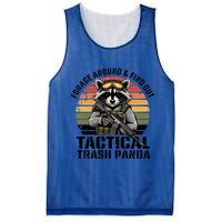 Forage Around And Find Out Tactical Trash Panda Funny Raccoon Meaningful Gift Mesh Reversible Basketball Jersey Tank