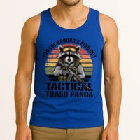 Forage Around And Find Out Tactical Trash Panda Funny Raccoon Meaningful Gift Tank Top