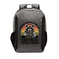 Forage Around And Find Out Tactical Trash Panda Funny Raccoon Meaningful Gift Vector Backpack