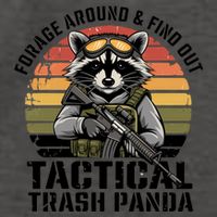 Forage Around And Find Out Tactical Trash Panda Funny Raccoon Meaningful Gift Vector Backpack