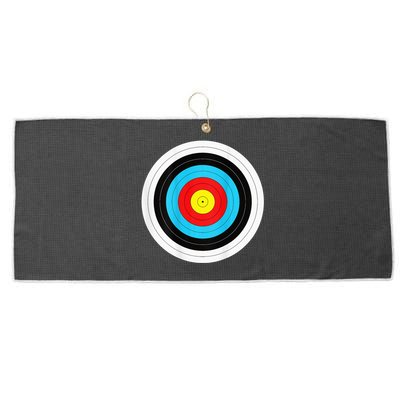 Funny Arrow And Archery Target Large Microfiber Waffle Golf Towel