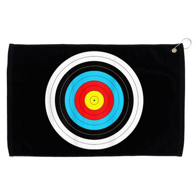 Funny Arrow And Archery Target Grommeted Golf Towel