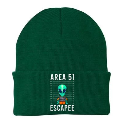 Funny Alien Art Alien Lover Area 51 Escapee Alien Knit Cap Winter Beanie