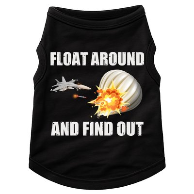 Float Around And Find Out Military Jet Shooting Balloon Doggie Tank