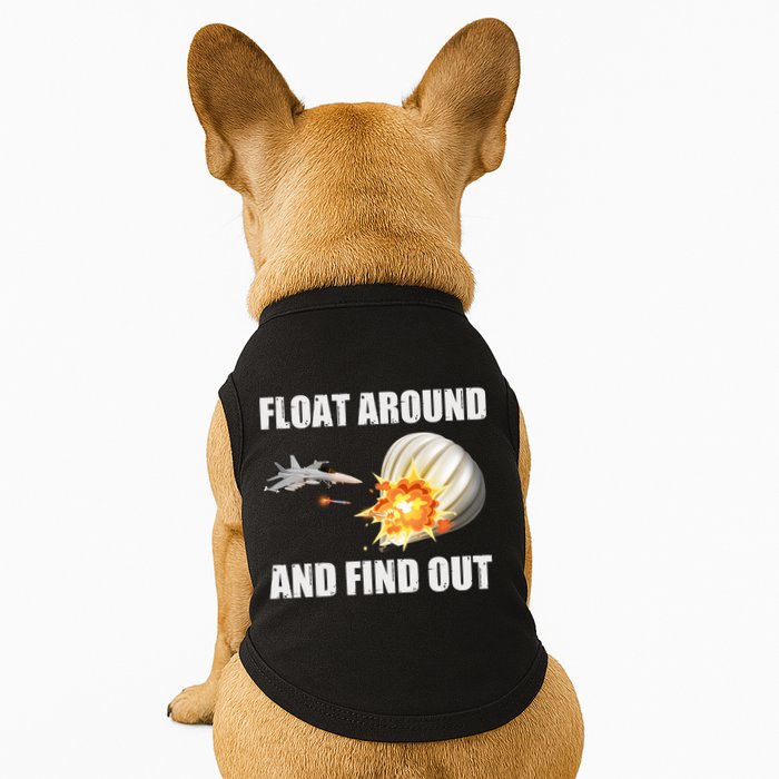 Float Around And Find Out Military Jet Shooting Balloon Doggie Tank