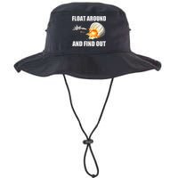 Float Around And Find Out Military Jet Shooting Balloon Bucket Hat