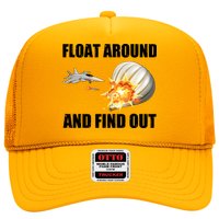 Float Around And Find Out Military Jet Shooting Balloon Hat