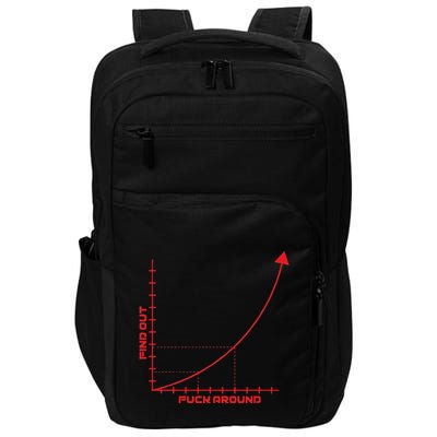 Fuck Around And Find Out Graph F Around Find Out Fafo Impact Tech Backpack
