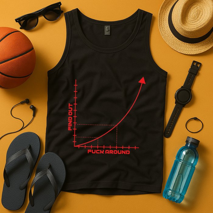 Fuck Around And Find Out Graph F Around Find Out Fafo Tank Top