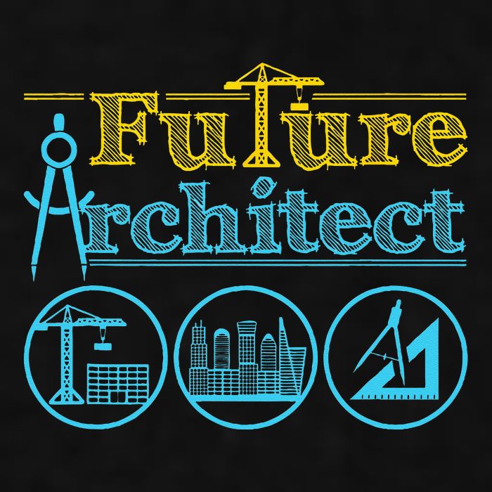 Future Architect Architecture Lover Ladies PosiCharge Tri-Blend Wicking Tank