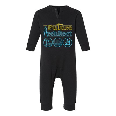 Future Architect Architecture Lover Infant Fleece One Piece