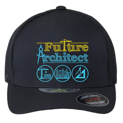 Future Architect Architecture Lover Flexfit Unipanel Trucker Cap