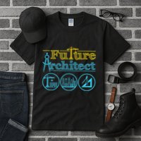 Future Architect Architecture Lover Tall T-Shirt