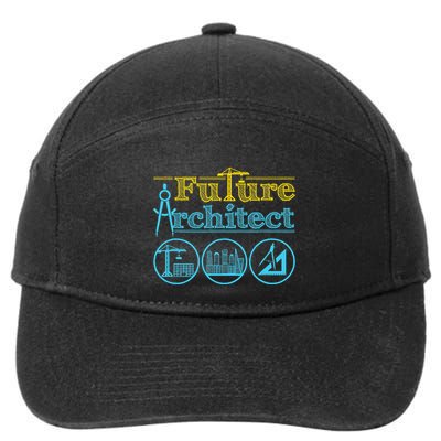 Future Architect Architecture Lover 7-Panel Snapback Hat