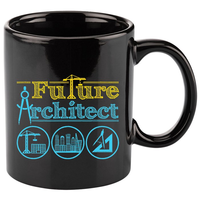 Future Architect Architecture Lover 11oz C Handle Ceramic Mug