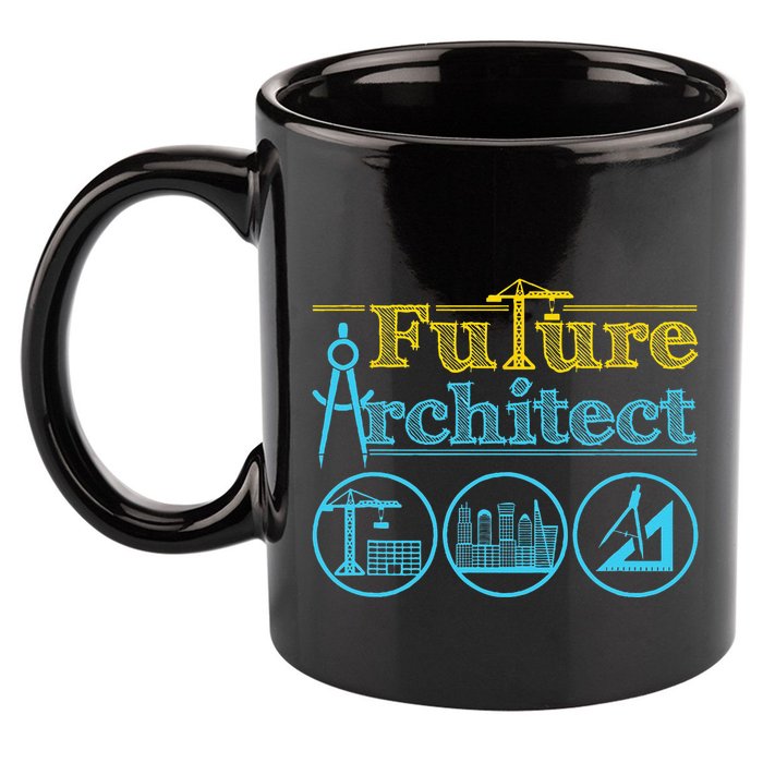 Future Architect Architecture Lover 11oz C Handle Ceramic Mug