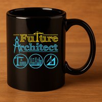 Future Architect Architecture Lover 11oz C Handle Ceramic Mug