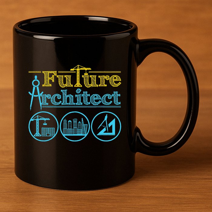 Future Architect Architecture Lover 11oz C Handle Ceramic Mug