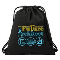 Future Architect Architecture Lover Drawstring Bag