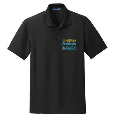 Future Architect Architecture Lover Dry Zone Grid Polo