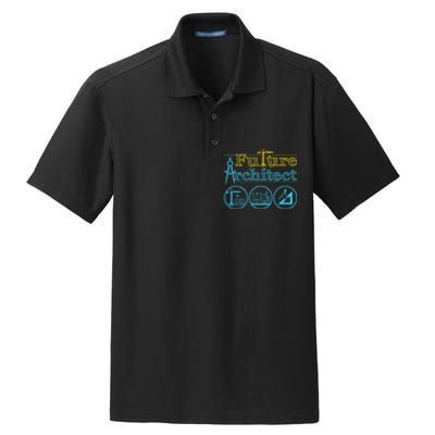 Future Architect Architecture Lover Dry Zone Grid Polo