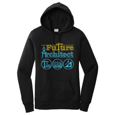 Future Architect Architecture Lover Women's Pullover Hoodie